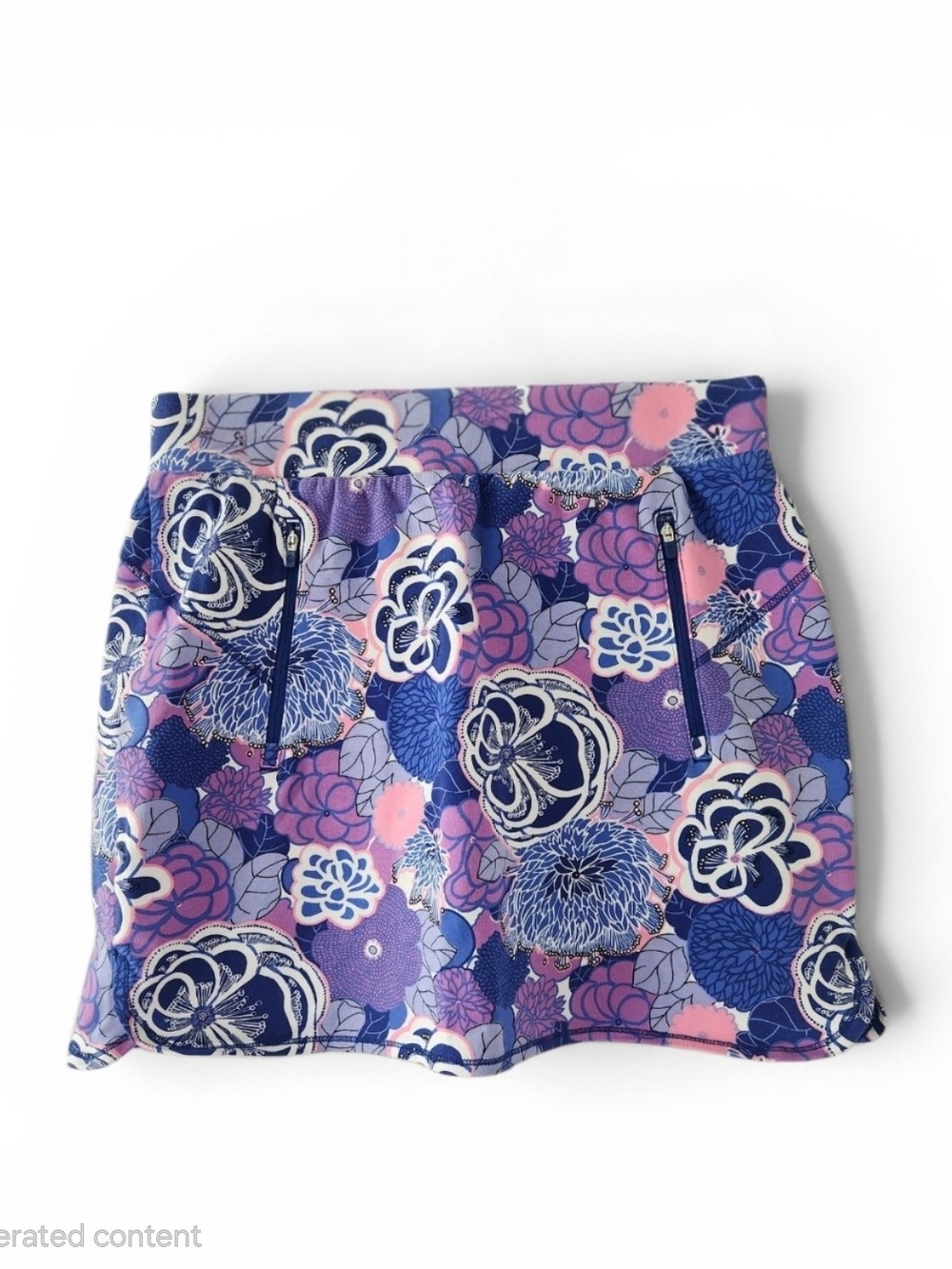 T by Talbots Everyday Stretch Floral Activewear Skort Matching Top Available
